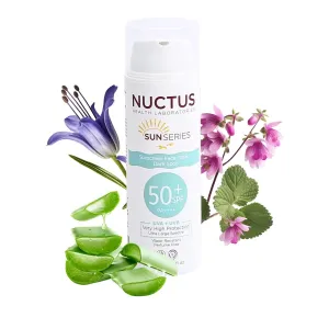 Sunscreen Face Cream for Blemished Skin SPF 50 Provides Protection Against UVA and UVB Rays Water-Resistant 75 ML (2.5 fl Oz)