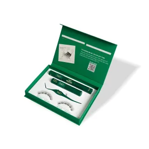 TAD Beauty Bliss Lash Clusters Kit - Wispy Lash Clusters Airy 8-14 mm C Curl DIY Lash Extension Kit Eyelash Clusters False Eyelashes Individual Lashes Natural Look Lash Kit- Bond, Seal, Tweezer (Mini)