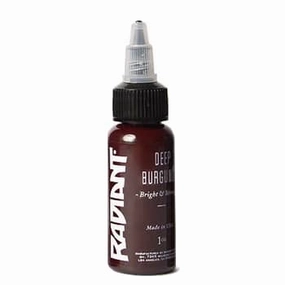 TATTOO INK: RADIANT COLORS DEEP BURGUNDY