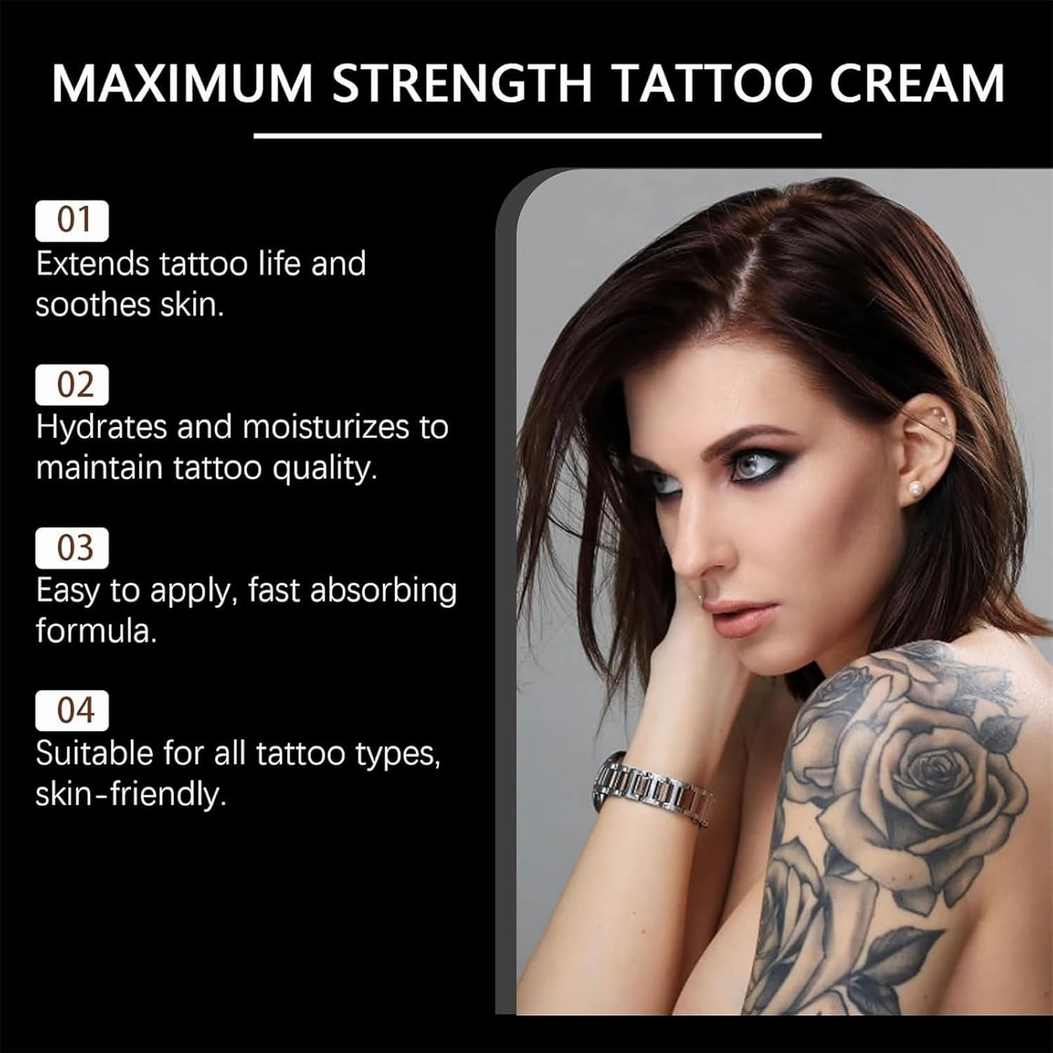 Tattoo Numibing Cream Gel, Soothing Gel Joint Nourishing Care Stick, Up to 6 Hours Extra Strength for Tattoos, Moisturizes and Soothes Joint Skin Caring for Dry Skin (1pc)