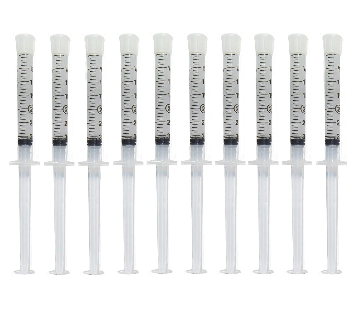 Teeth Whitening Gel Syringe Dispensers 22% Carbamide Peroxide, 10 Tooth Bleaching Gel 3ml Syringes