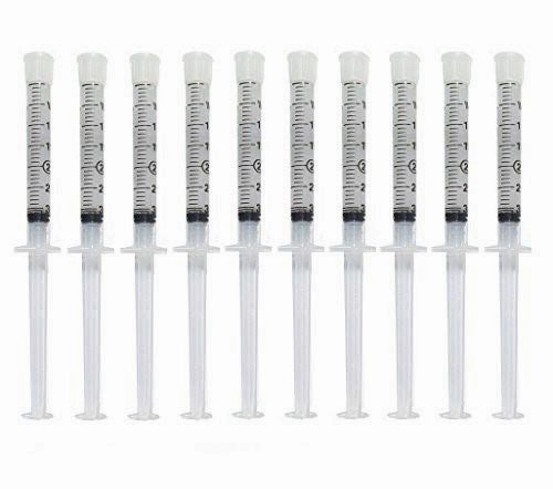 Teeth Whitening Gel Syringe Dispensers 44% Carbamide Peroxide Tooth Bleaching Gel Dispensers 10 pcs