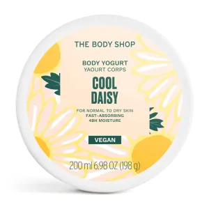 The Body Shop Cool Daisy Body Yogurt – Instantly Absorbing Hydration from Head to Toe – For Normal to Dry Skin – Vegan – 6.98 oz