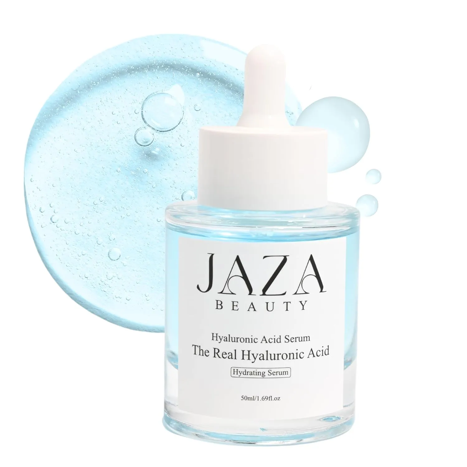 The Real Hyaluronic Acid Serum, Deeply Hydrating and Moisturizing-Restore Skin Elasticity and Collagen- Suitable For All Skin Types,Fragrance-Free (50ml /1.69 fl.oz.) Unisex