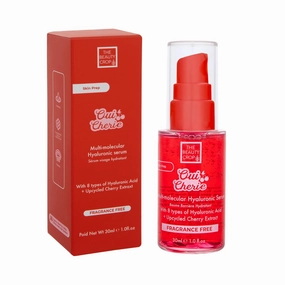 The Beauty Crop Oui Cherie Hyaluronic Acid Serum - Multi-Molecular Hydrating, Vegan Friendly and Fragrance Free - 30ml