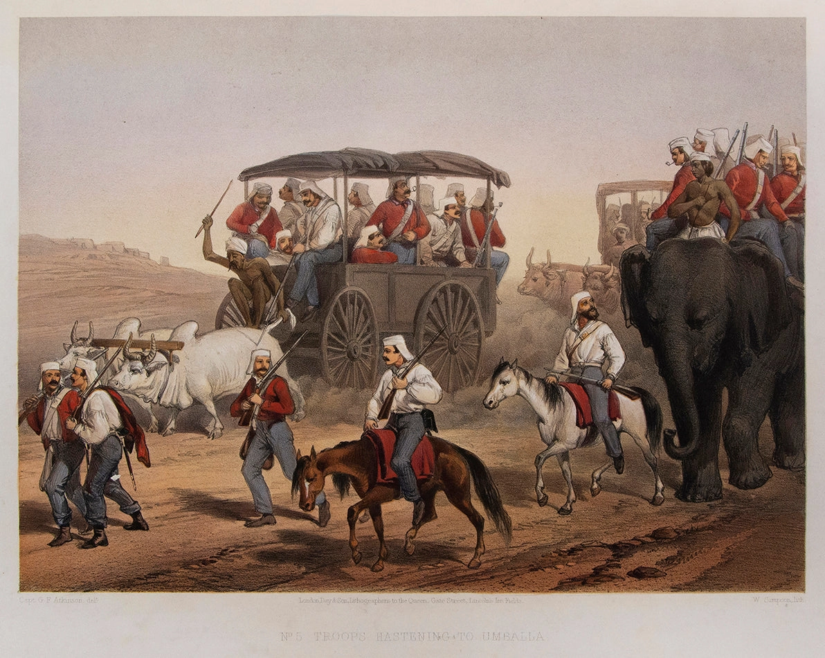 The campaign in India 1857-58... illustrating the military operations before Delhi and its neighbourhood.
