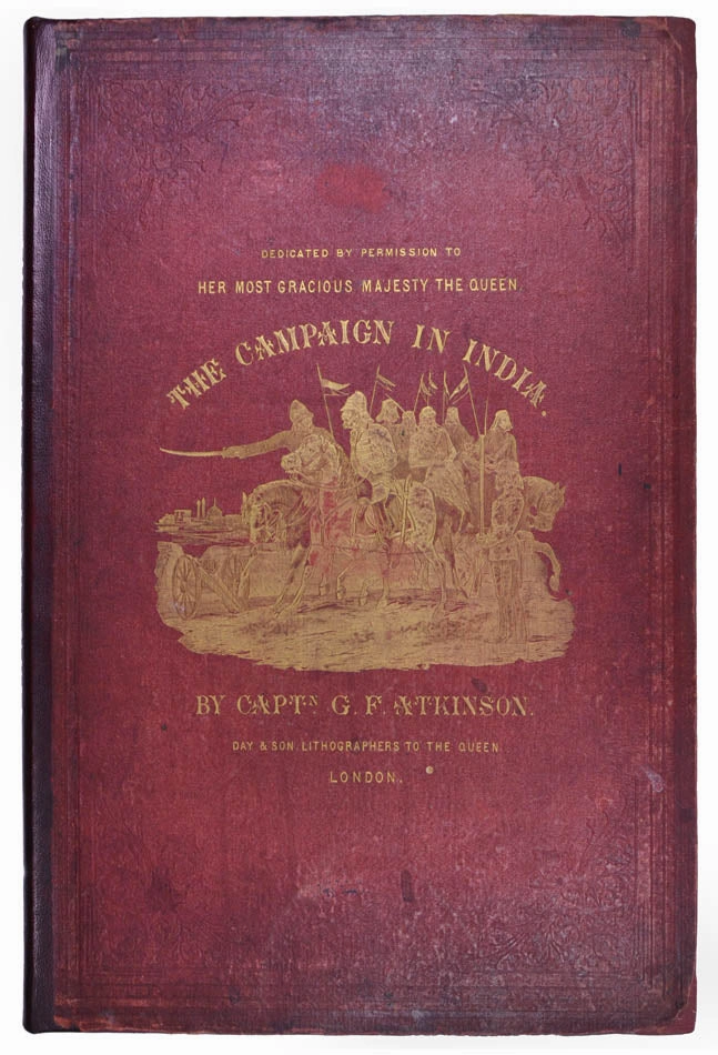 The campaign in India 1857-58... illustrating the military operations before Delhi and its neighbourhood.