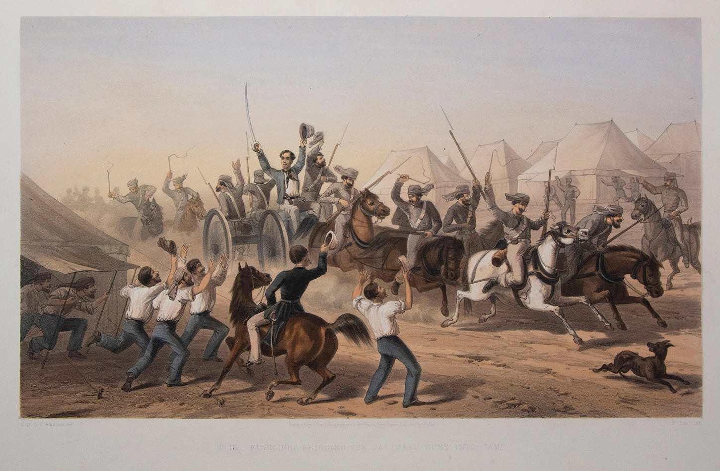 The campaign in India 1857-58... illustrating the military operations before Delhi and its neighbourhood.