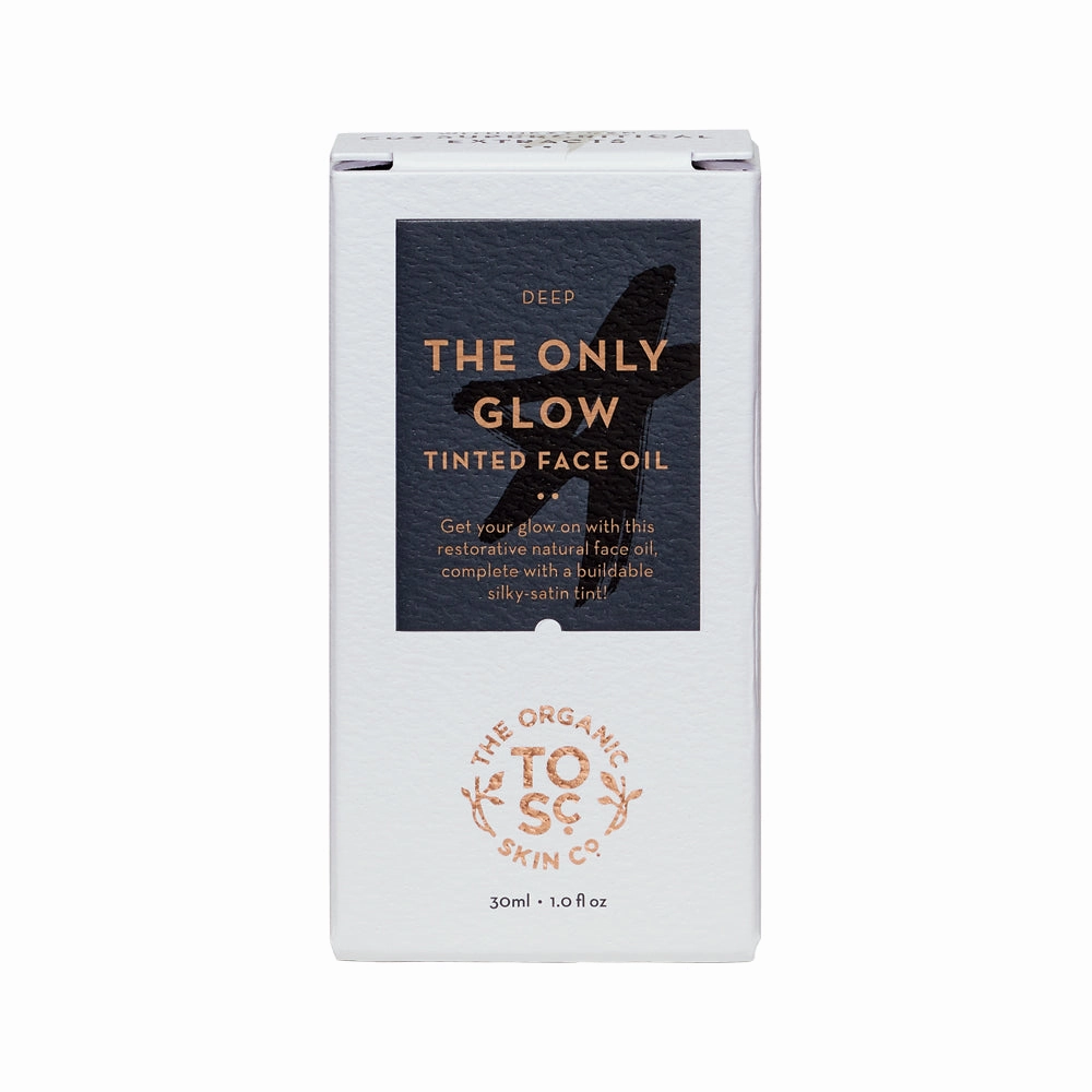 The Organic Skin Co Organic The Only Glow Tinted Face Oil Deep 30ml