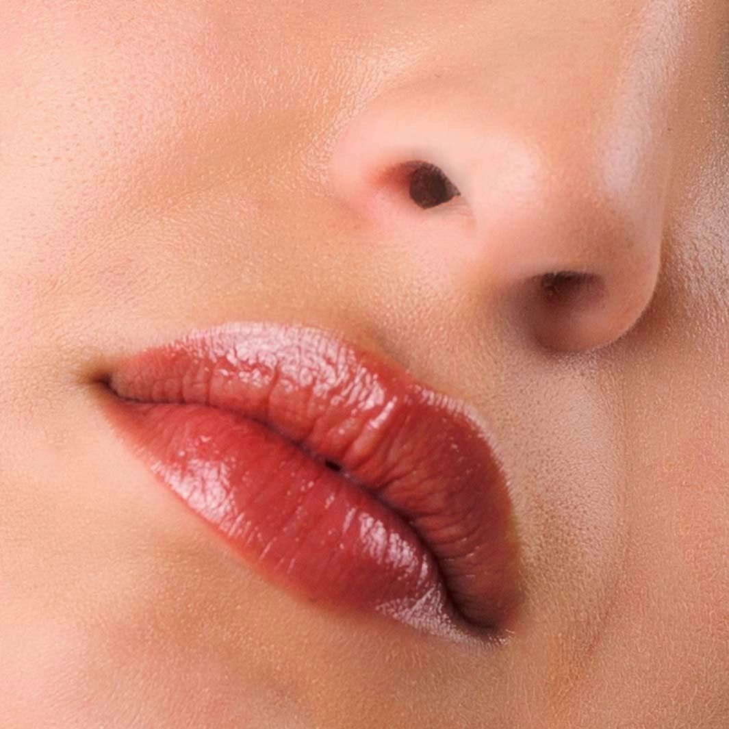 Tinted Lip Balm & Moisturizing Blush - 04 Red Brown 0.17 oz