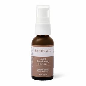 Trophy Skin Light Enhancing Serum - Antioxidant Serum for Red Light Therapy and Home Spa Treatment - Anti-Aging Face Moisturizer for Women - 10mL