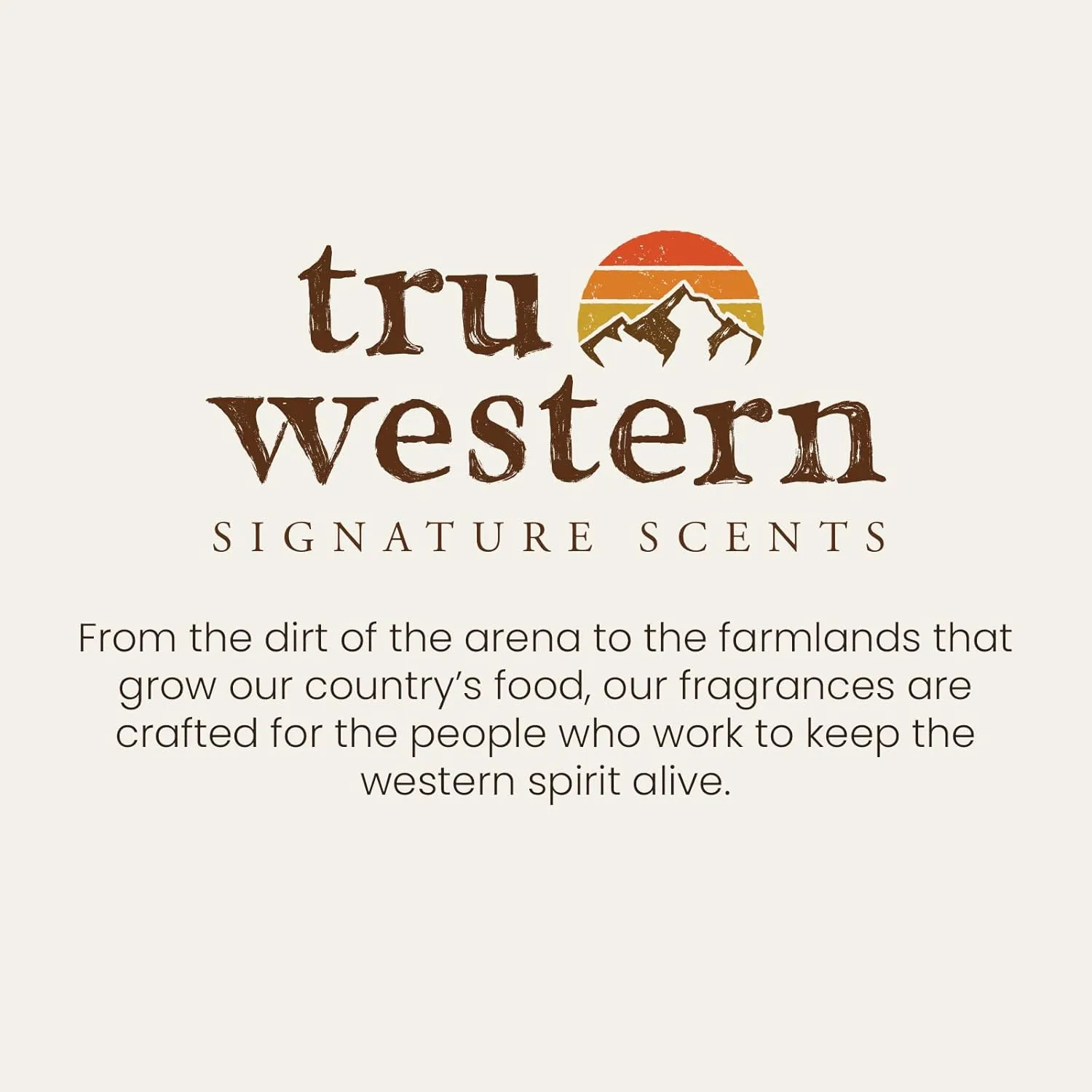 Tru Western Wild and Free Amber Sundance Women's Hydrating Hair and Body Fragrance, 3.4 fl oz (100 ml) - Notes of Citrus, Coconut Creme, Gardenia, Sandalwood, Amber