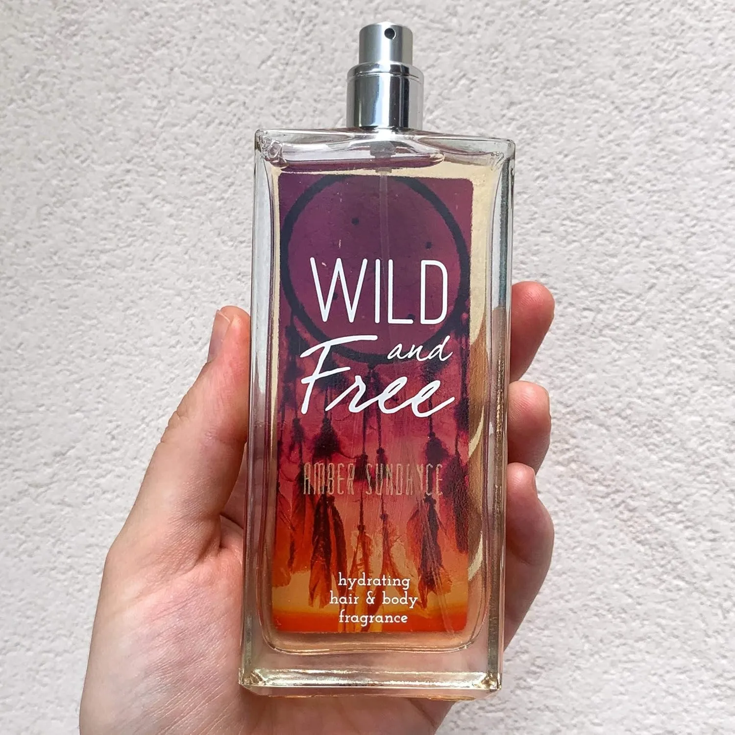 Tru Western Wild and Free Amber Sundance Women's Hydrating Hair and Body Fragrance, 3.4 fl oz (100 ml) - Notes of Citrus, Coconut Creme, Gardenia, Sandalwood, Amber