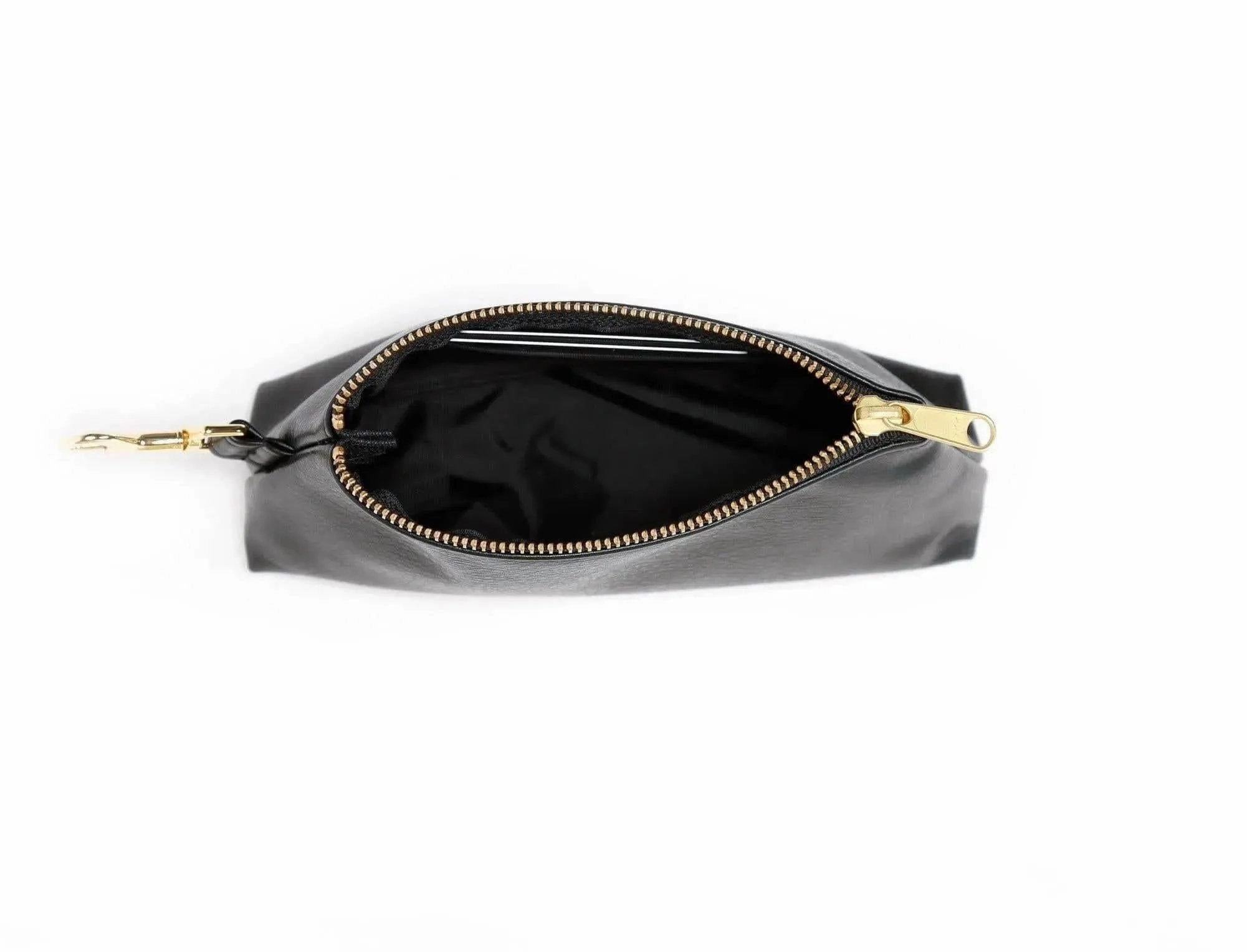 True Navy Vegan Leather 2-Piece Wristlet Set