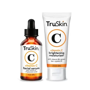 TruSkin Vitamin C Serum & Vitamin C Brightening Moisturizer for Bright, Soft and Glowing Skin