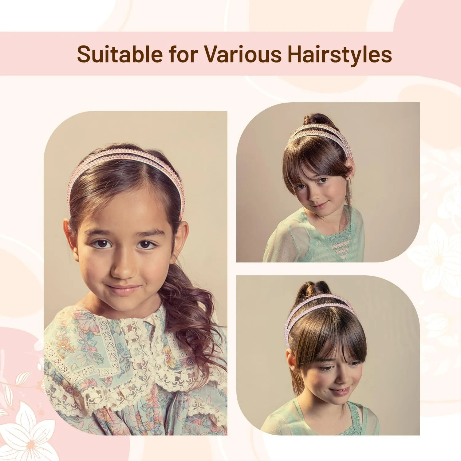 Twinkle Double Tiara Headband for Girls - Ballet Slipper, Dazzling Crystal-Embellished Double-Tiered Design, Perfect for Weddings, Balls, and Special Occasions