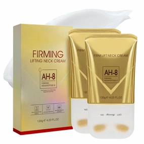 Upgrade AH-8 Firming Neck Cream for Crepey Skin Body Care Comfort, Neck Firming Cream with Roller, Moisturizing, Tightening Lotions Cosmetic Skin Care Repair Cream for Women (2)