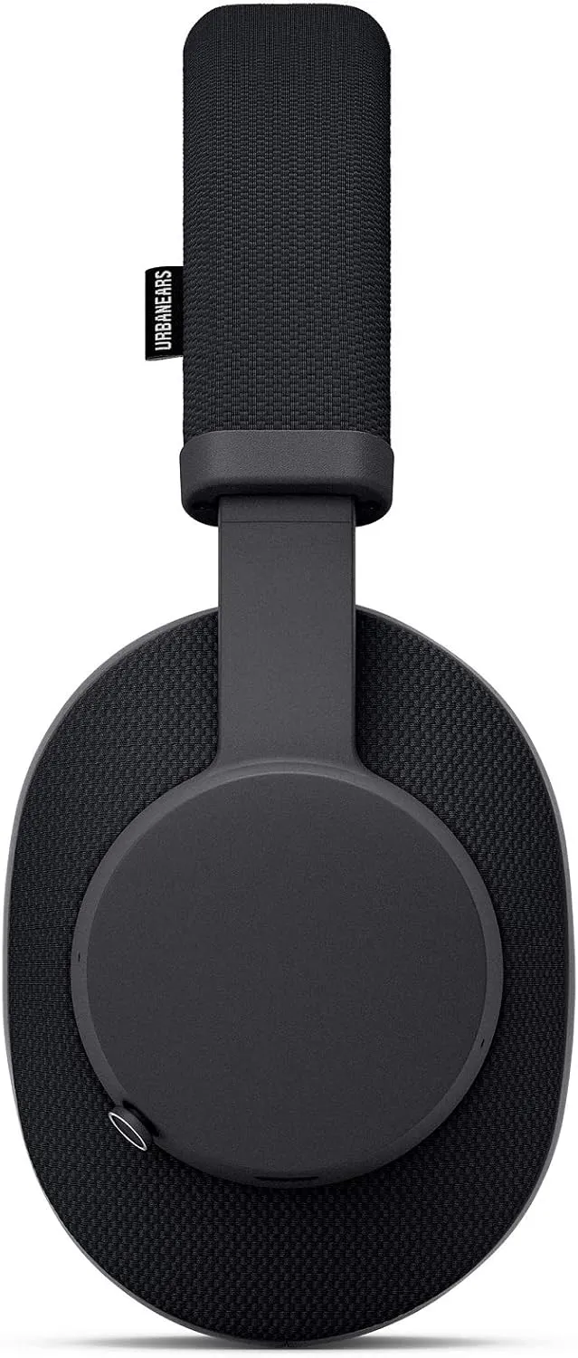 Urbanears Pampas Over-Ear Bluetooth Headphohones, Charcoal Black, Small