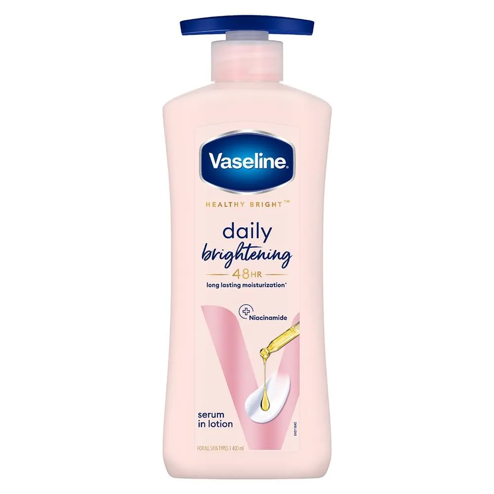 Vaseline Healthy Daily Lotion | With Vitamin b3 Triple Sunscreens | Body Lotion | 400ml (13.52 Fl Oz)