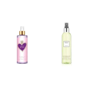 Vera Wang Princess Hair and Body Mist, 8.4 fl Oz & Embrace Body Mist Spray for Women, Green Tea & Pear Blossom, 8 Fl Oz