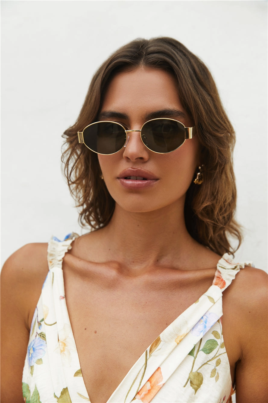 Vienna Sunglasses Gold