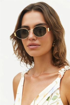 Vienna Sunglasses Gold