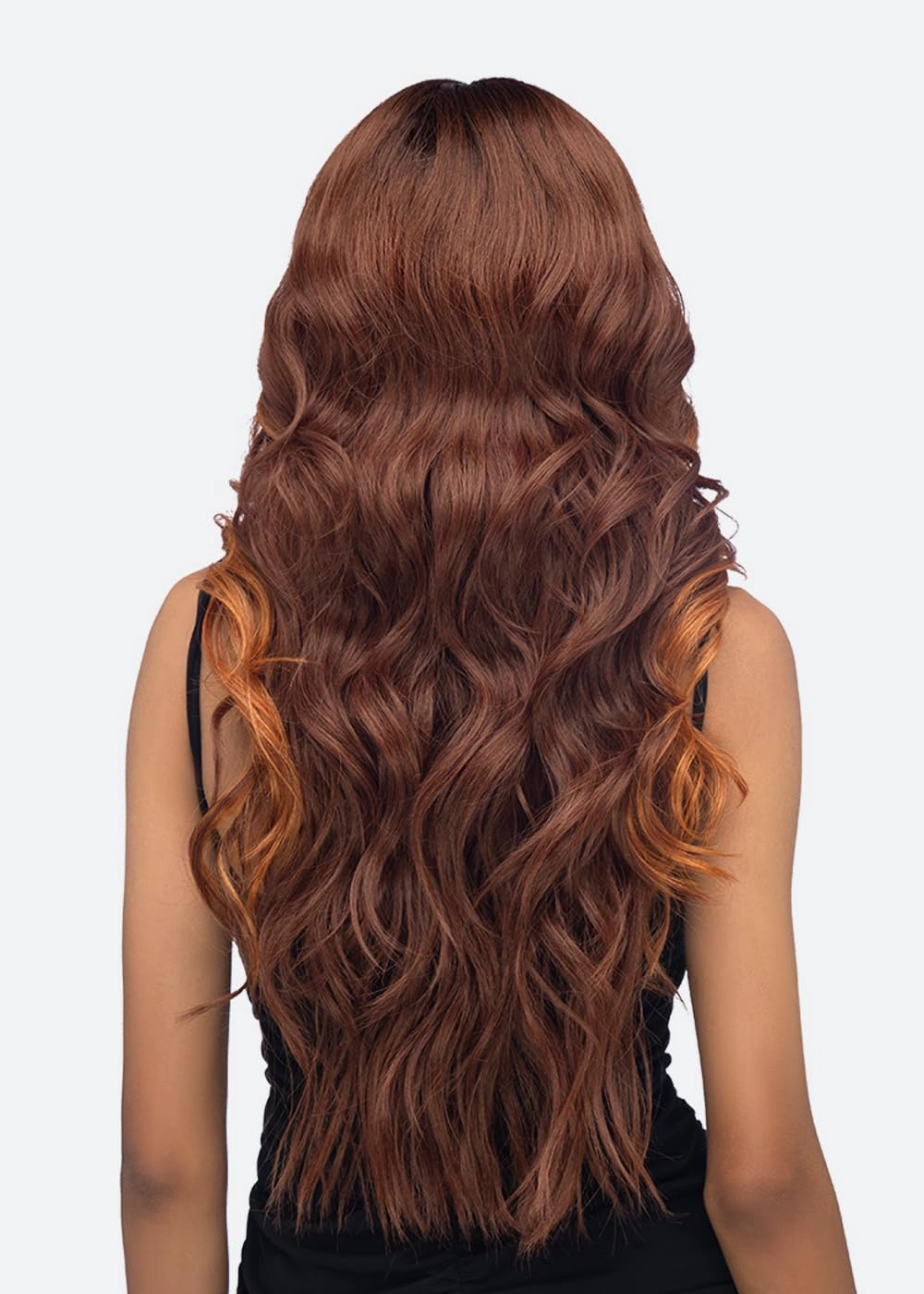 Vivica A. Fox AMORE, SYNTHETIC HAIR, Natural Baby Lace Wig, Color 1B, Off Black