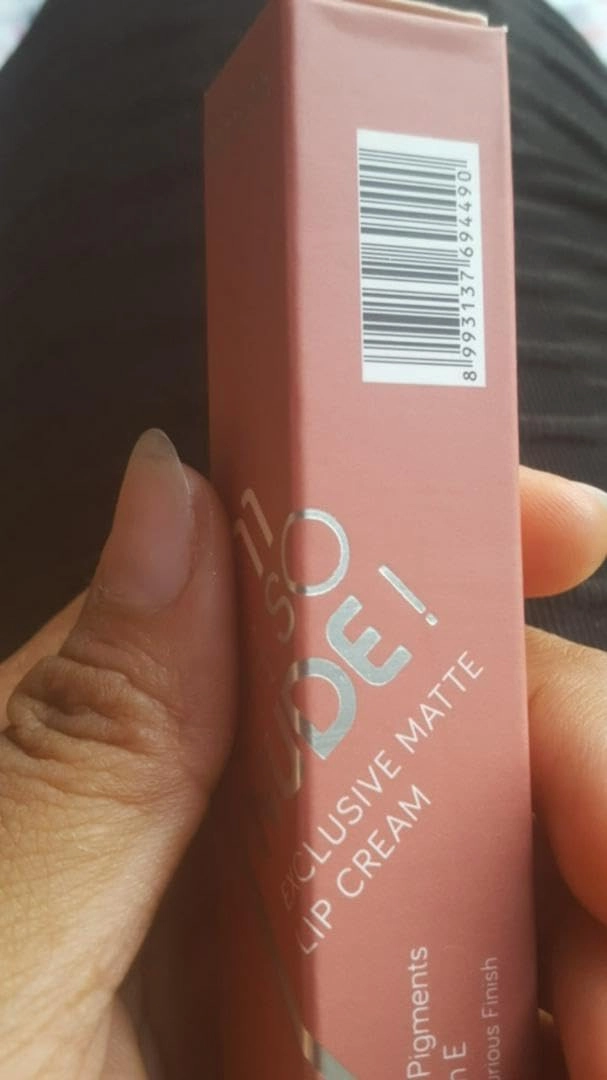 Wardah Matte Lip Cream (11 Oh So Nude), 4 Gram