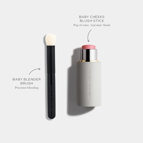 Westman Atelier Baby Cheeks Lip   Cheek Cream Blush Stick Minette
