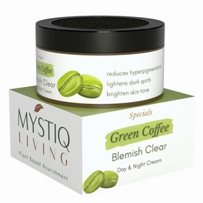 WF Pigmentation Cream With Alpha Arbutin, Kojic Acid, Retinol & Niacinamide | Green Coffee Blemish Clear Cream for Dark Spots on Face - 50GM | Men & Women