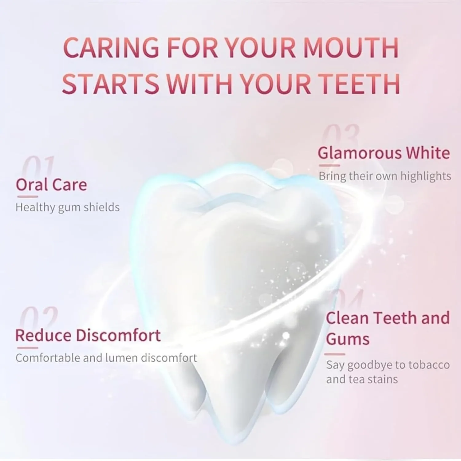 Whimsyard Toothpaste,Acssart Radiant Whitening Toothpaste,Easilyous Bright White,Strictrigid Niacinamide Toothpastes Deep Cleaning,Remove Tooth Stains (2)