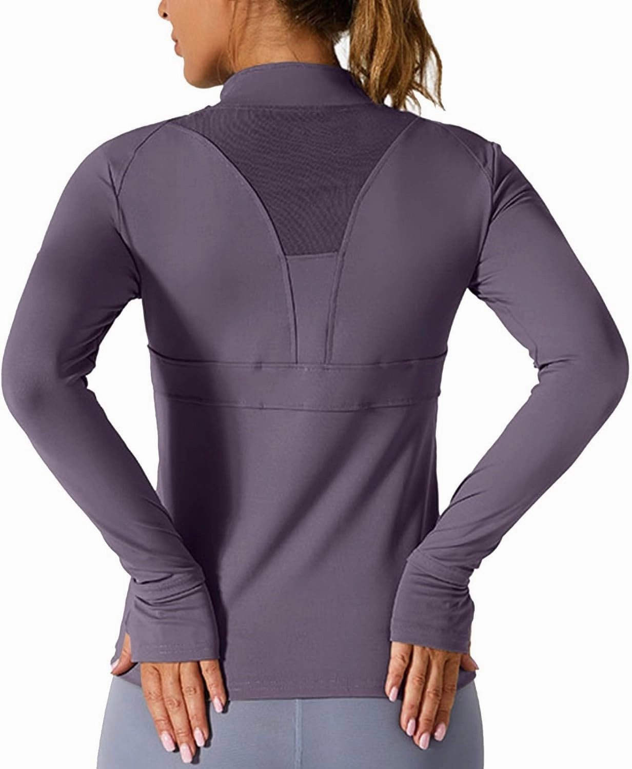 Women's UPF 50  Sun Protection Shirts SPF Jacket UV Long Sleeve Zip Cardigan Lightweight Outdoor Hiking Jackets