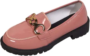 Women's Casual Slip-On Shoes Comfortable Platform Loafers for Everyday Wear Spring Summer Fashion Flat Sandals with Sole