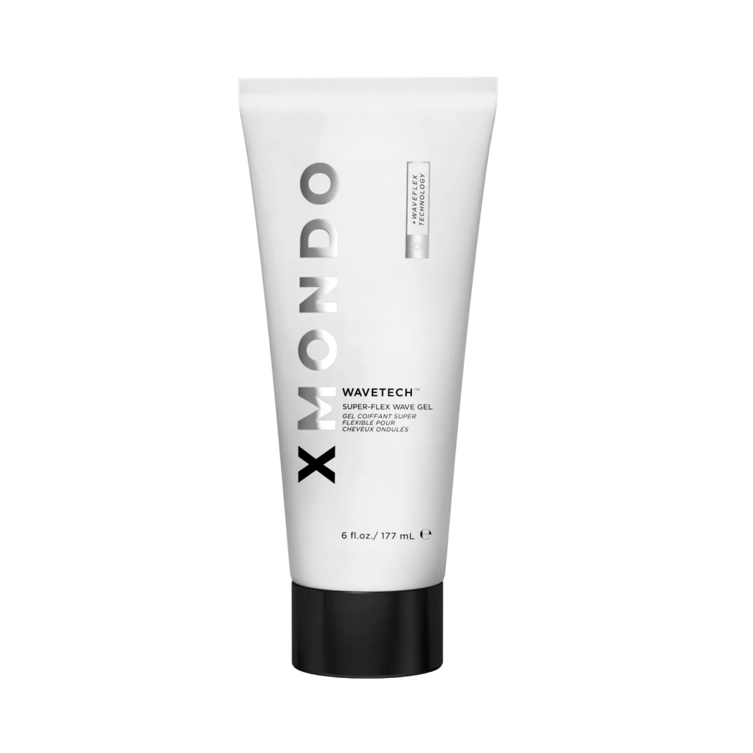 XMONDO Hair Wavetech Super-Flex Wave Gel | Polyimide-1 Volume & Root Booster and Glycerin Provide Flexible Hold and Deep Hydration, Waveflex Technology Enhances Wave Patterns, Vegan Formula, 6 Fl Oz