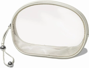 YDR Toiletry Bag,Clear Makeup Bags Portable Pouch Travel Makeup Cosmetic Bag with Zipper for Women Men Organizer Bag Make up Case Clear Travel Bag