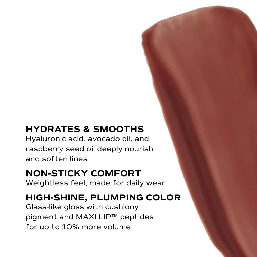 Your Best Self Peptide Hydrating Lip Gloss - Brick - Bold Moves