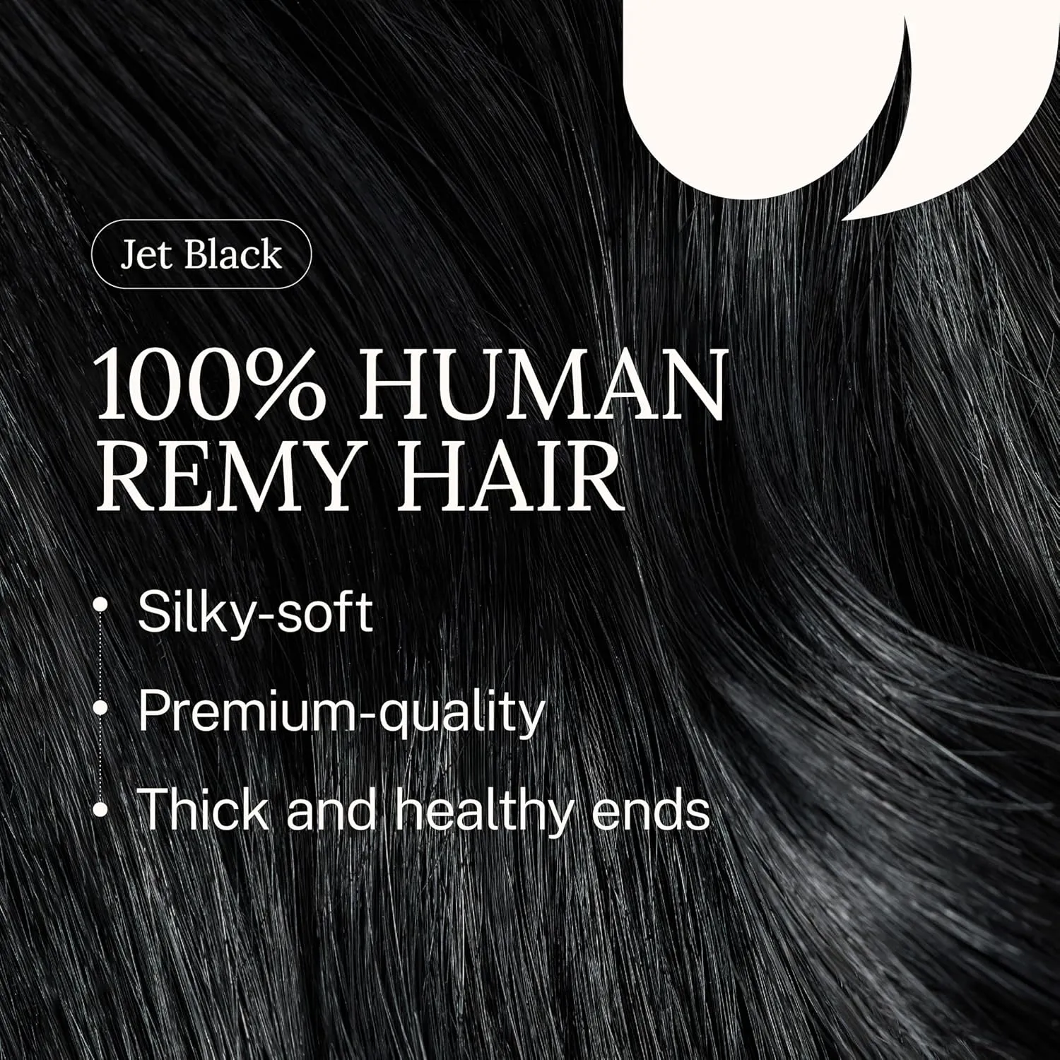 Zala Clip In Hair Extensions - 100% Human Hair - Easy Install & Natural Full Head of Remy Hair Extensions - Gain Volume & Length Instantly - 9 Piece Clip-in Set in Jet Black (285g / 30 inch)