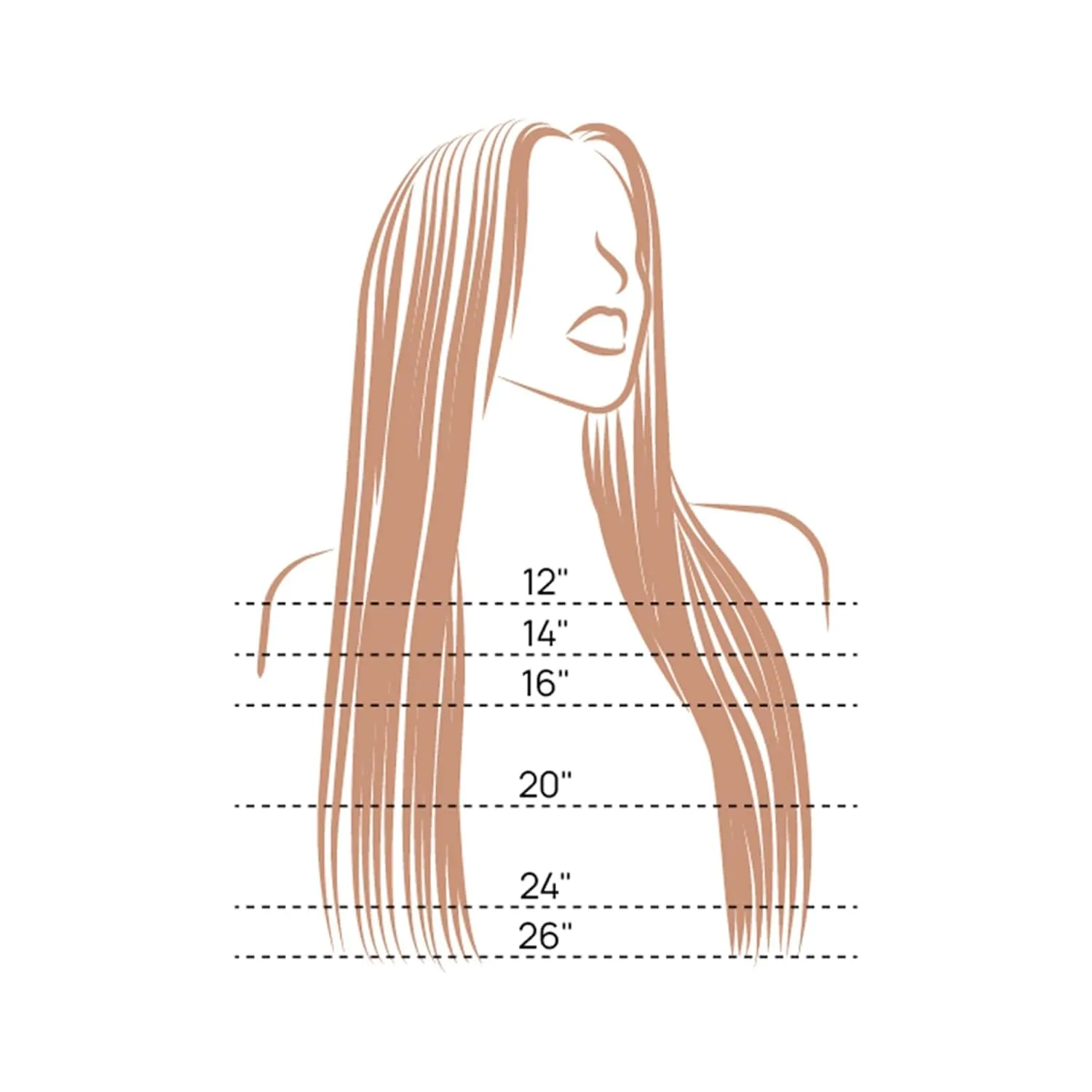 Zala Real Human Hair Clip-In Hair Extensions - Seamless Clip Ins for Natural, Full Hair - Clip In Hair Extensions for Instant Volume & Length - 9 Piece Clip-in Set in Sun Kissed (190g / 20 inch)