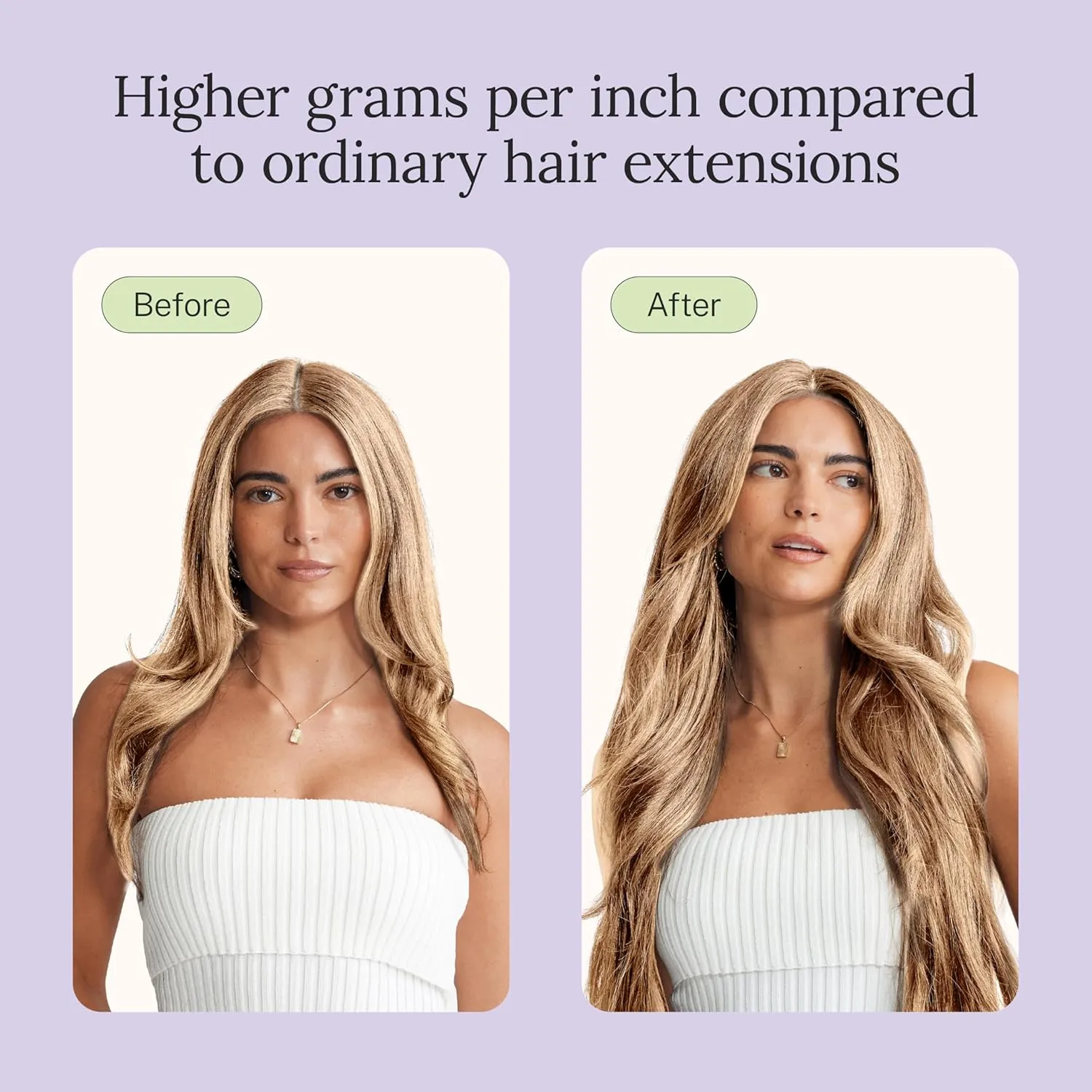 Zala Real Human Hair Clip-In Hair Extensions - Seamless Clip Ins for Natural, Full Hair - Clip In Hair Extensions for Instant Volume & Length - 9 Piece Clip-in Set in Sun Kissed (190g / 20 inch)