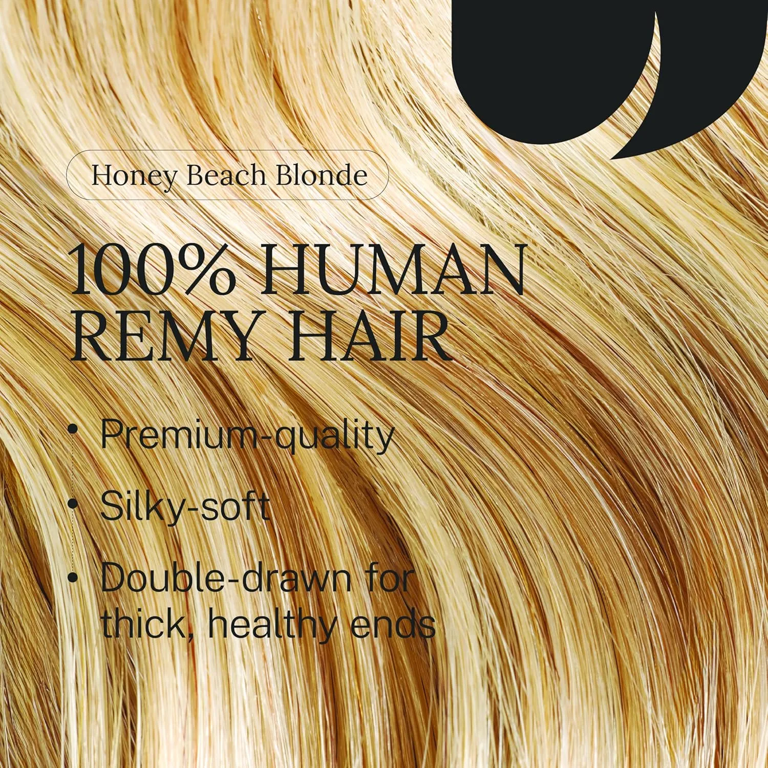 Zala Tape In Hair Extensions - Premium Human Remy Hair Extensions with Easy Installation - Uses Lightweight, Non-Damaging Tape Adhesive Tabs - Honey Beach Blonde (52g / 20 inch)