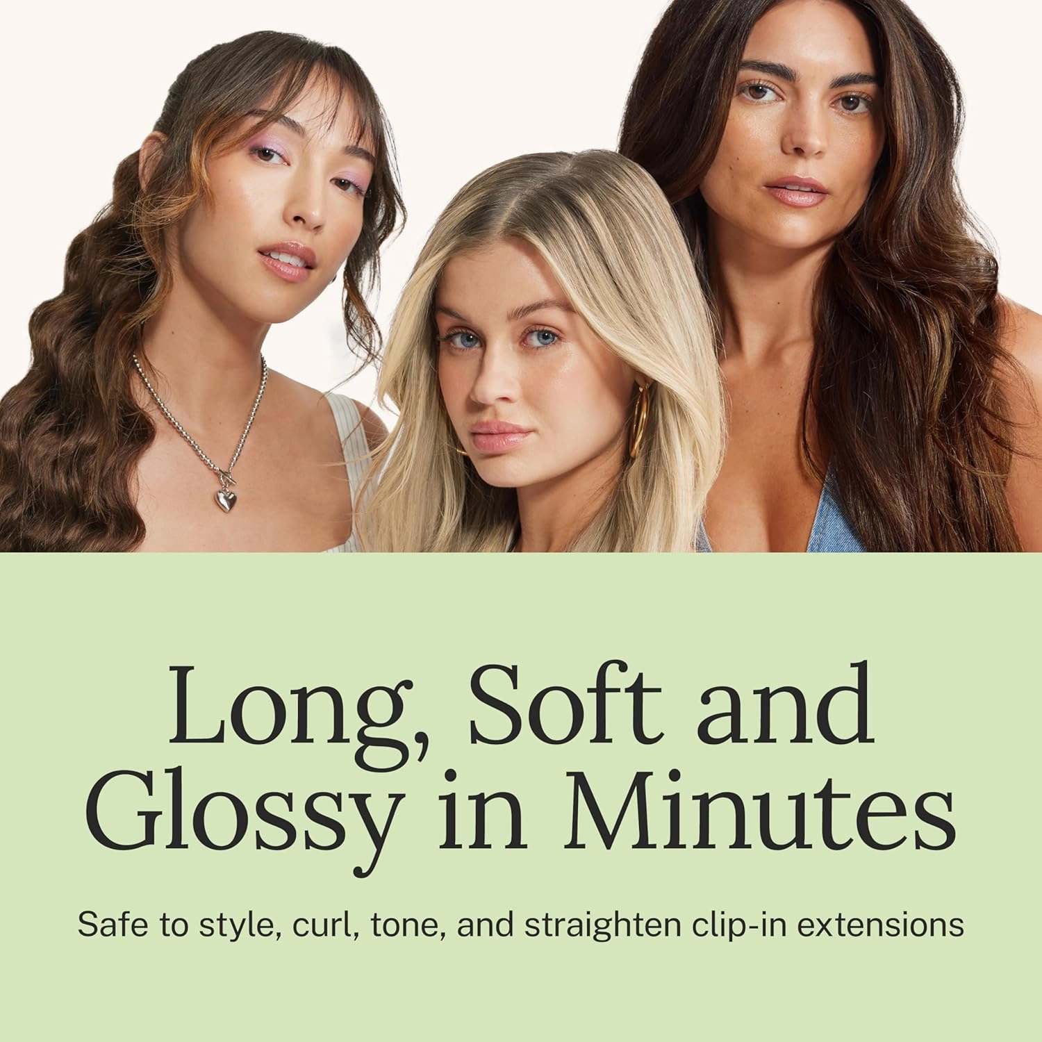 Zala Clip In Hair Extensions - 100% Human Hair - Easy Install & Natural Full Head of Remy Hair Extensions - Gain Volume & Length Instantly - 9 Piece Clip-in Set in Midnight Brown (210g / 20 inch)