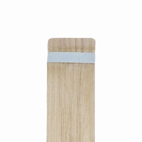 Zala Tape In Hair Extensions - Premium Human Remy Hair Extensions with Easy Installation - Uses Lightweight, Non-Damaging Tape Adhesive Tabs - Beachy Blonde (68g / 26 inch)