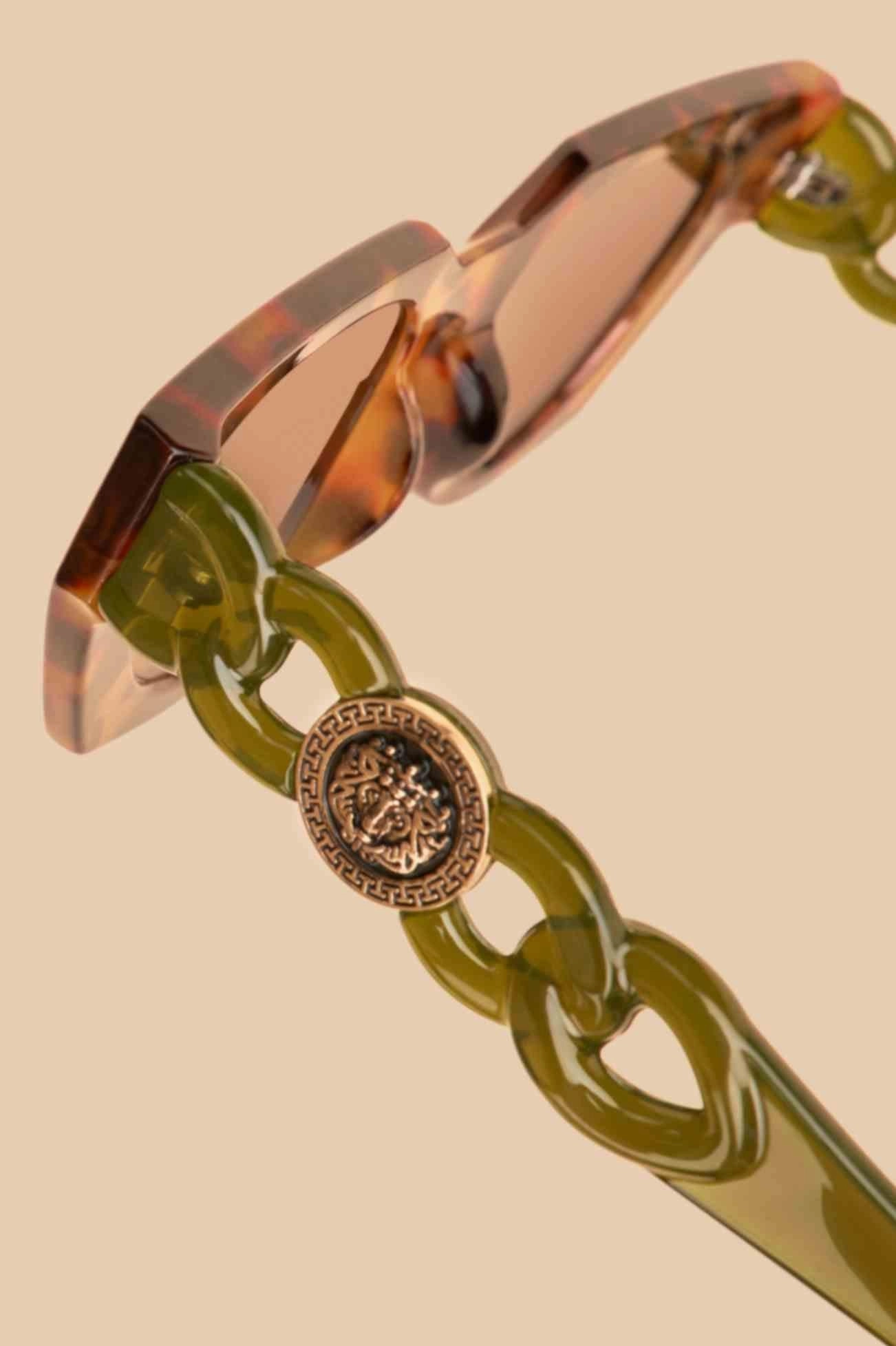 Zelia Luxe Sunglasses - Tortoiseshell/Olive