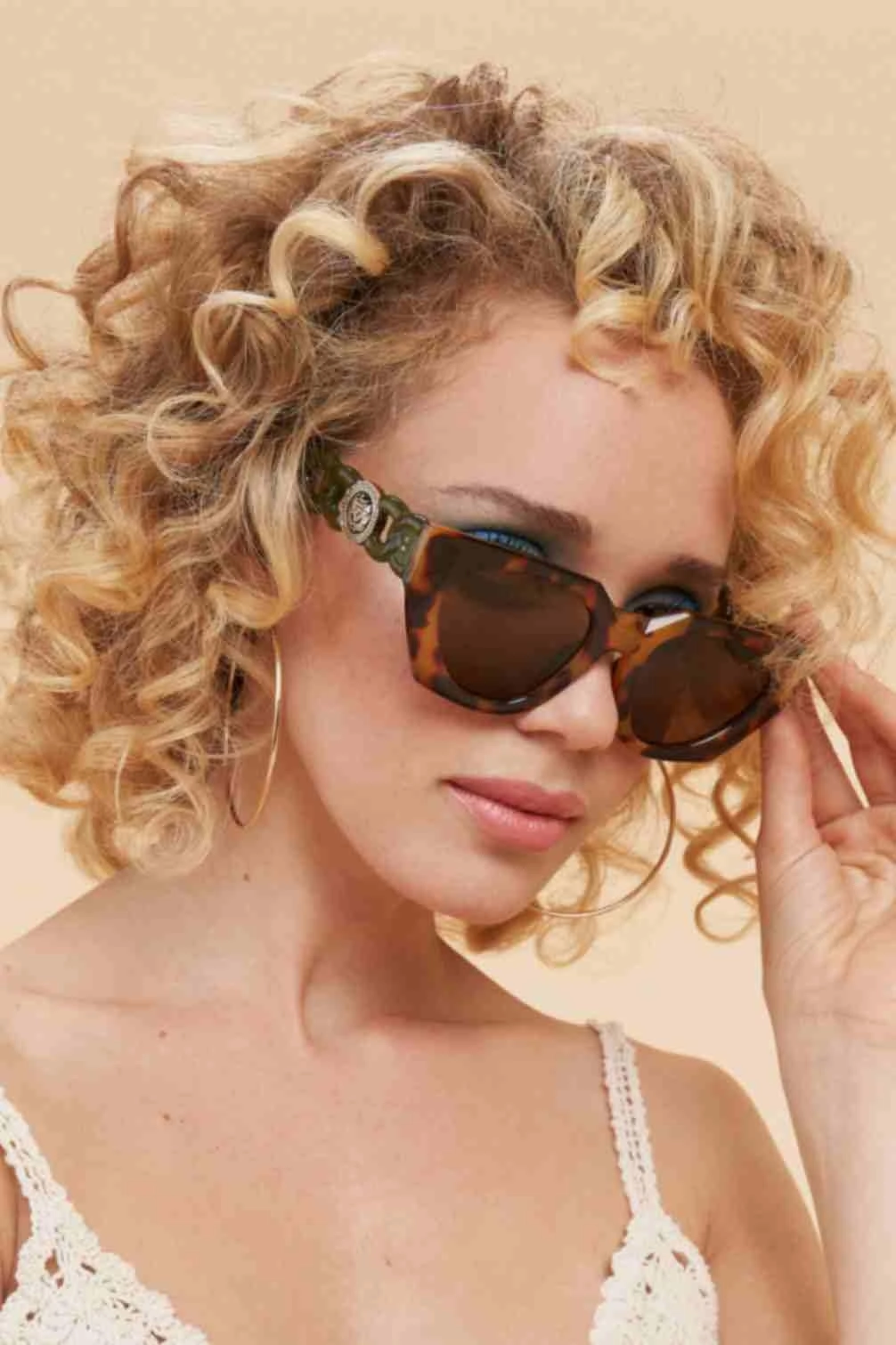Zelia Luxe Sunglasses - Tortoiseshell/Olive