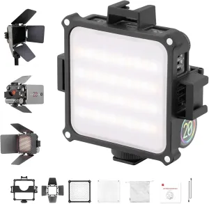 ZHIYUN FIVERAY M20 Combo LED Video Light Bi - Color LED 2700K- 6500K DynaVort Cooling System Mark II with Radiant Full-Color RGB Glow
